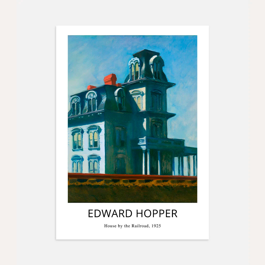 Edward Hopper House by the Railroad Poster