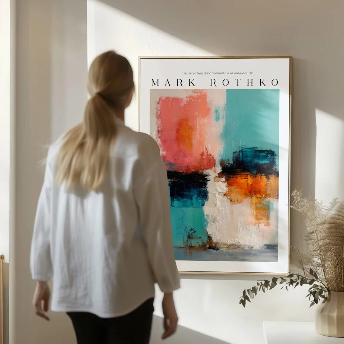 Rothko Pastel Harmony Poster