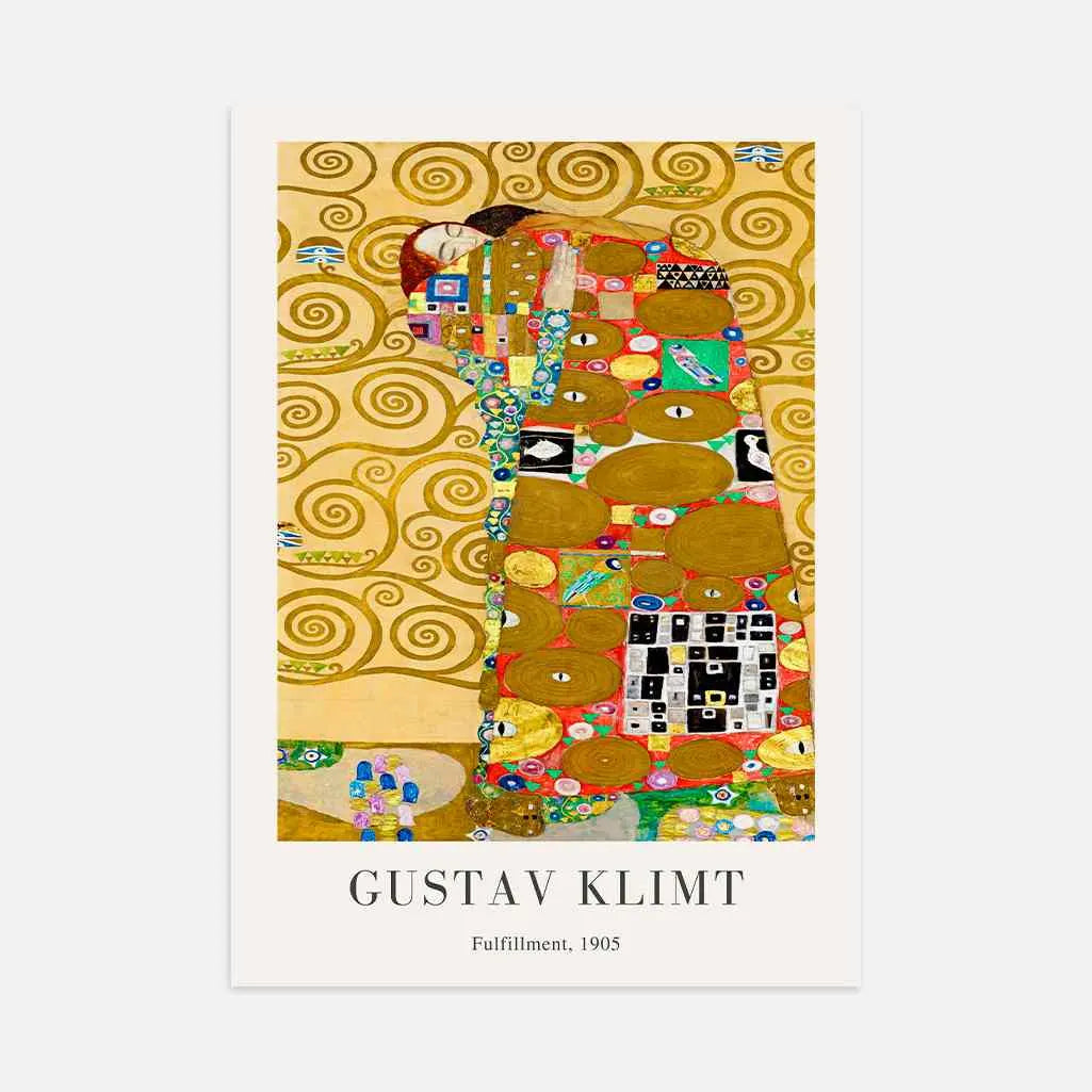 Klimt Fulfillment Poster